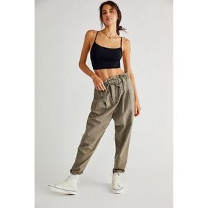 Free People Paper Bag Pants